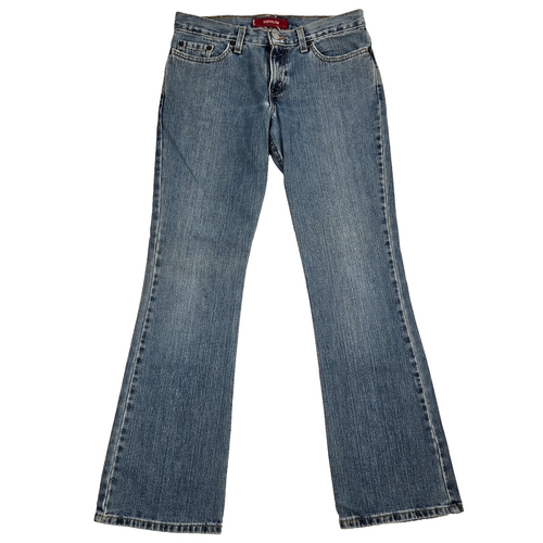 Jeans Levi's 518 Femme – Taille 34x30, Coupe Bootcut Super Low Stretch – Occasion Très Bon état