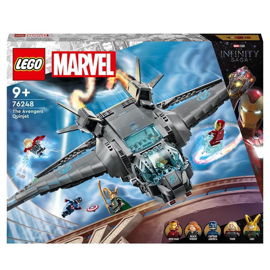 Costruzioni - Marvel: Lego 76248 - Super Heroes - Avengers Quinjet