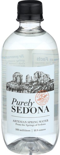Purely Sedona Artesian Spring Water 16.9 fl oz (Pack of 24) - 第 1/4 張圖片