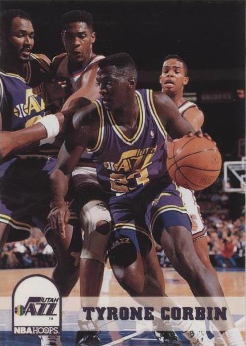 1993-94 NBA Hoops - Tyrone Corbin #214 - 1 of 2