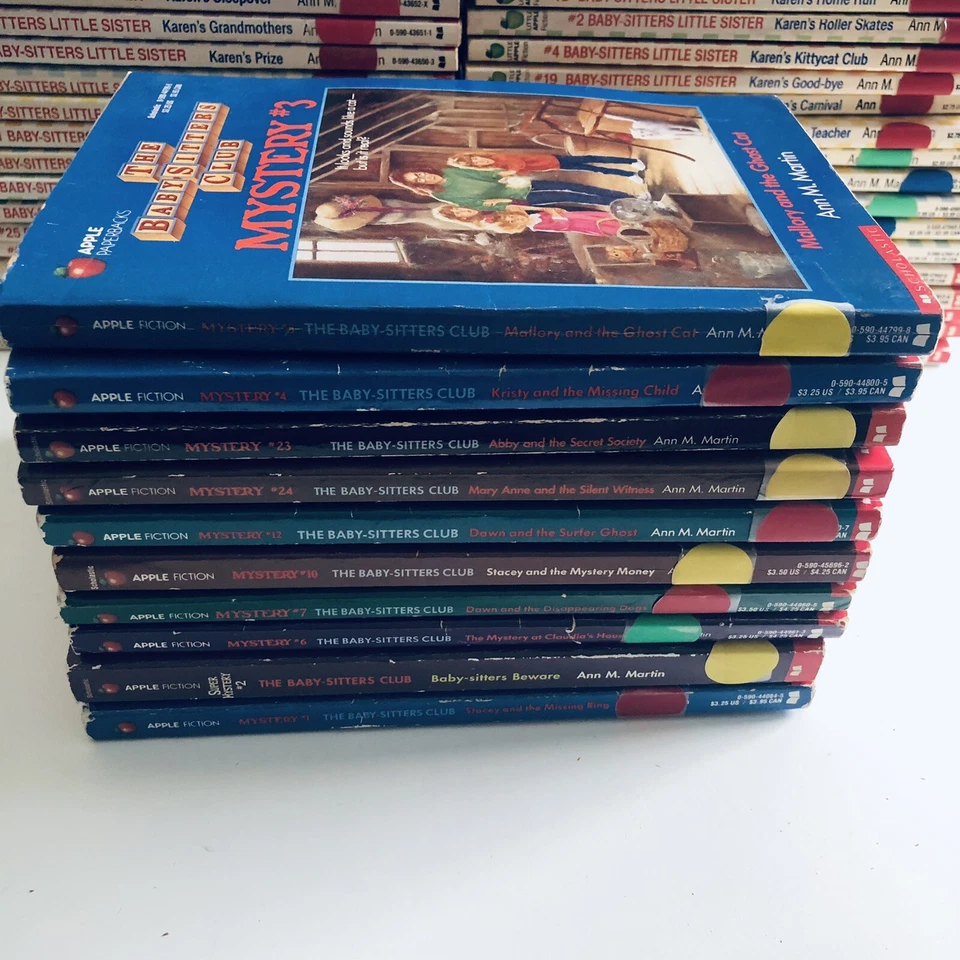 Huge Lot of 89 Babysitter Club Books Mysteries Little Sister Original Vintage - Image 2 of 4