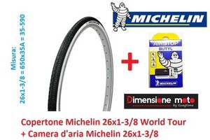 700 x 35 C B / N KIT N°2 Copertone N°2 Camere 28\