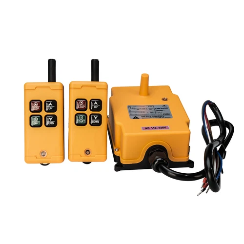 4 Key  Electric Wireless Cordless Crane Radio Hoist Remote Control HS-4 1 Speed