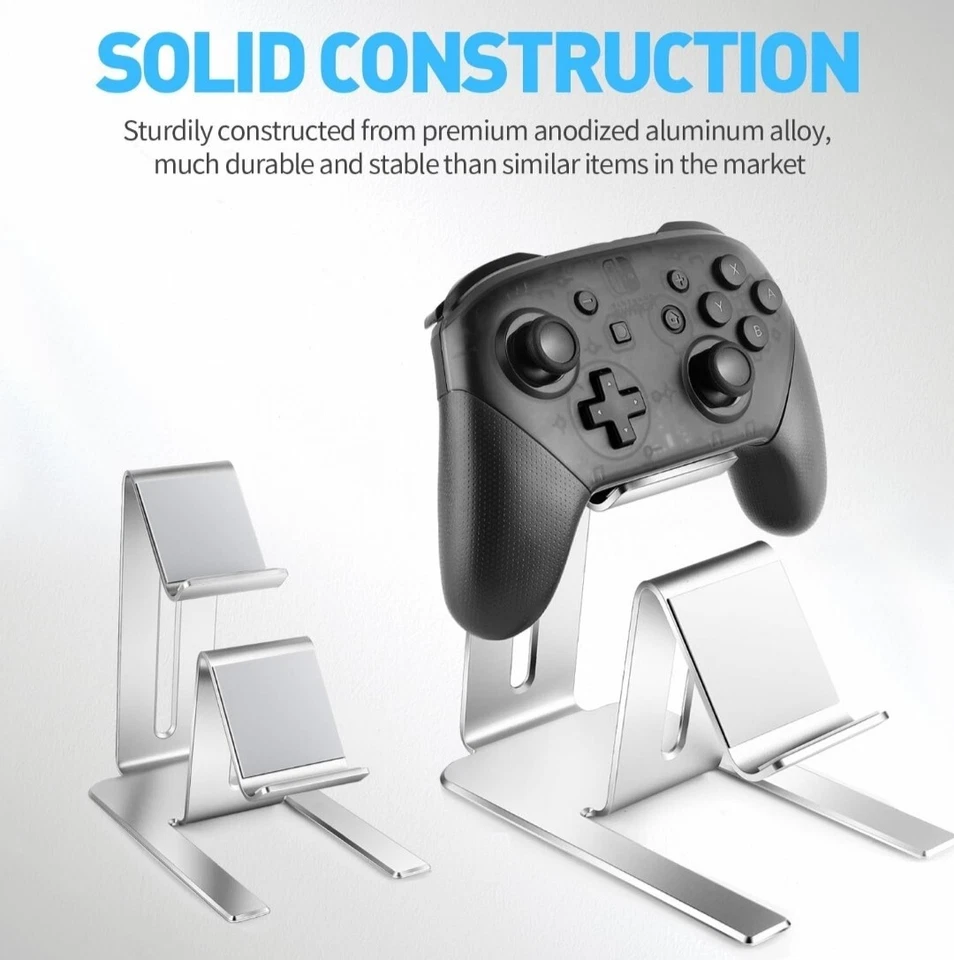 Controller Holder – 2 Tier Universal Aluminum Display Stand Accessories PC... - Image 4 of 4
