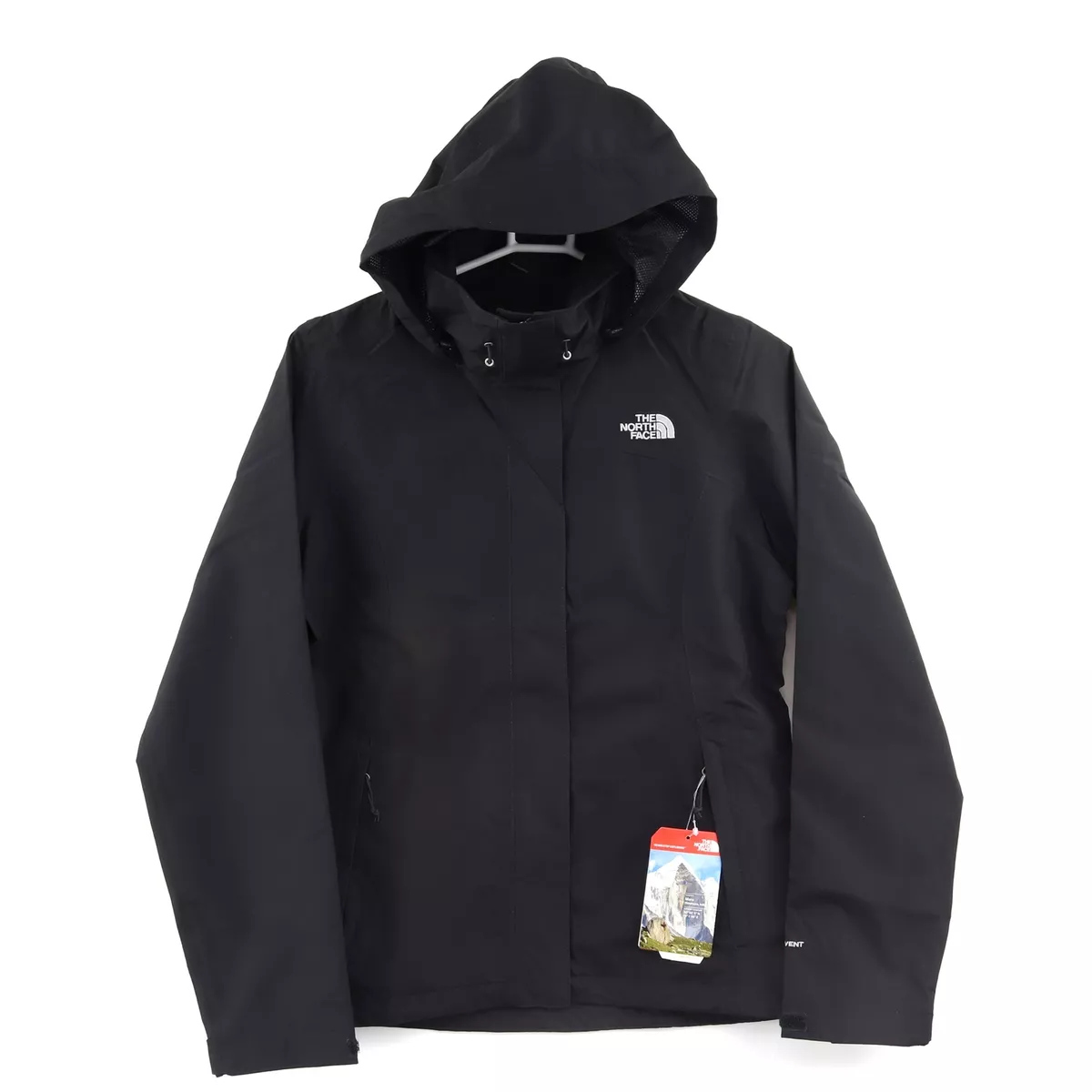 The North Face Women s Sangro Rain Jacket Medium TNF Black eBay