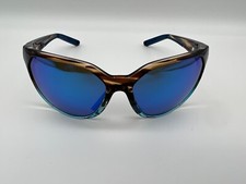 NEW Costa Del Mar MAYFLY Polarized Sunglasses Wahoo / Blue Mirror Glass 580G