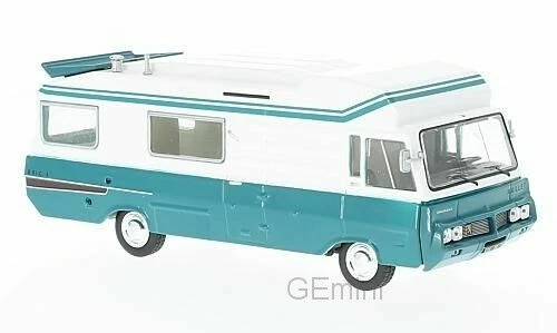 Camping-cars miniatures blancs, 1:43