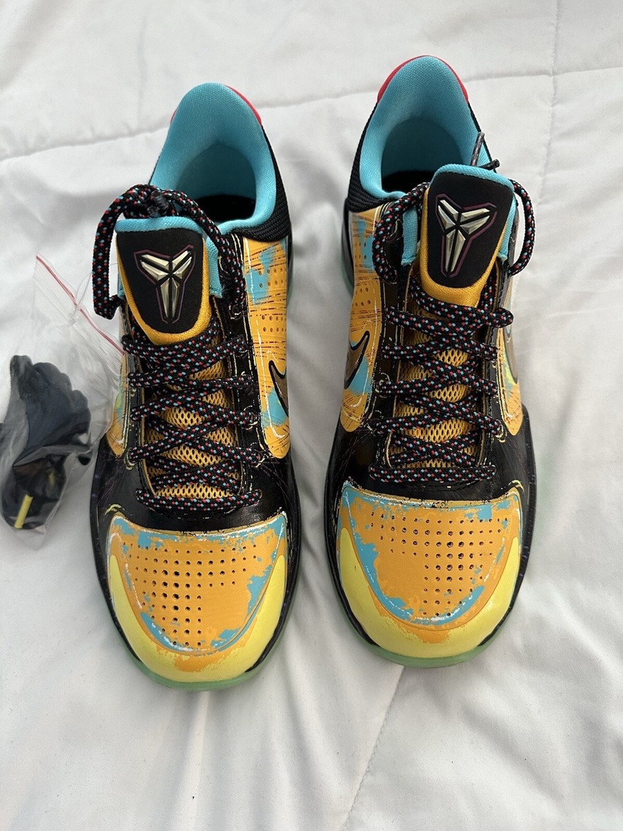 Nike Air Zoom Kobe 5 V Prelude GID Glow 386647-700 VI Size 6.5Y