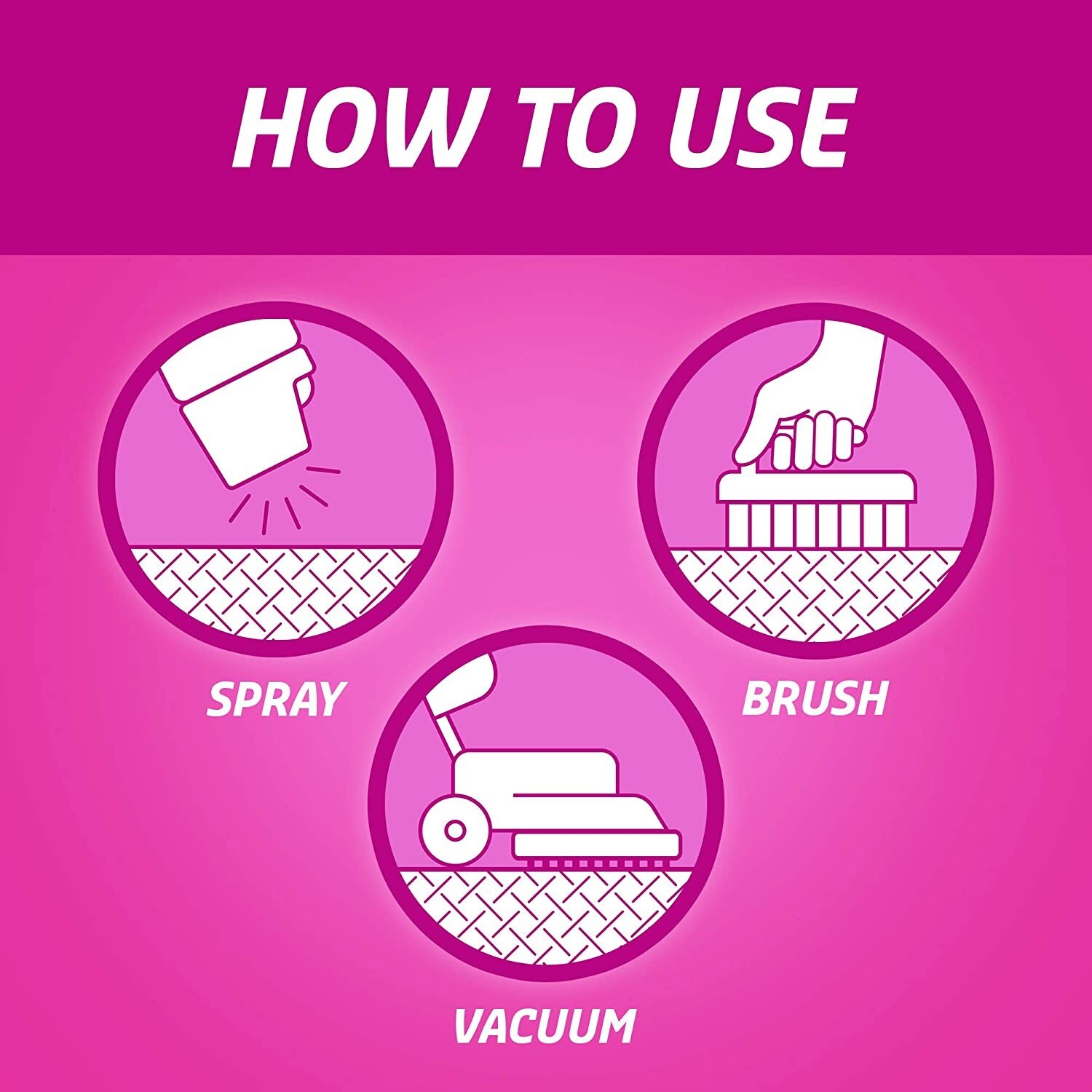 3 x Vanish Carpet Cleaner Upholstery, Power Foam Shampoo 600ml eBay