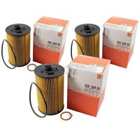 3X Mahle / Knecht ÖLfilter OX 150D Oil Filter FüR Mercedes T2/LN1 Kasten/Kombi