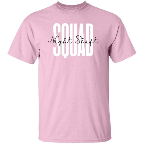 Night shift squad T-Shirt gift Night shift team Night shift nurse Unisex Tee San - 第 7/10 張圖片