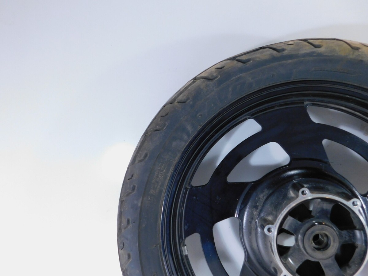 1996 1997 1998 Yamaha V-Max 1200 VMX12 OEM Black Cast Front Wheel