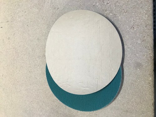 PREMIUM ZIRCONIA COLTH 12" PSA (STICKY BACK) SANDING DISCS, 40-GRIT, 6 - PACK ! - Picture 3 of 3