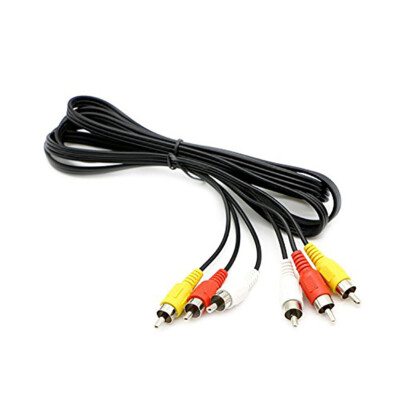 RCA 6 FT Audio/Video Composite Cable DVD/VCR/SAT Yellow/White/Red