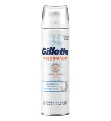 Gillette SkinGuard Men's Shaving Foam Sensitive Skin Protects Against Irritation