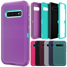 For Samsung Galaxy S10/S10+/S10e Heavy Duty Protective Phone Rugged Case Cover