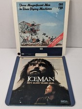 Lot Of 2 Vintage CED Video Discs