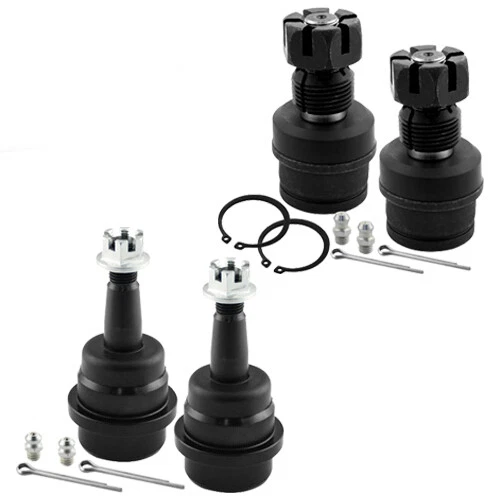 MOOG Front Upper & Lower Ball Joints Set For 90-06 Jeep Wrangler 90-01 Cherokee - Image 2 of 4