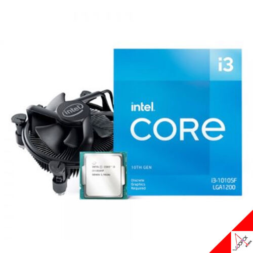 Intel Core i3-10105F Comet Lake 3.7~4.4Ghz 4Core 65W 14nm 8Thread CPU  Processor