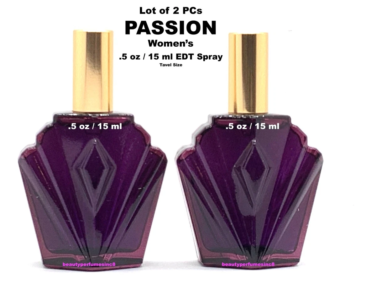Lot of 2 PCs PASSION Women s Perfume by Elizabeth Taylor .5 oz