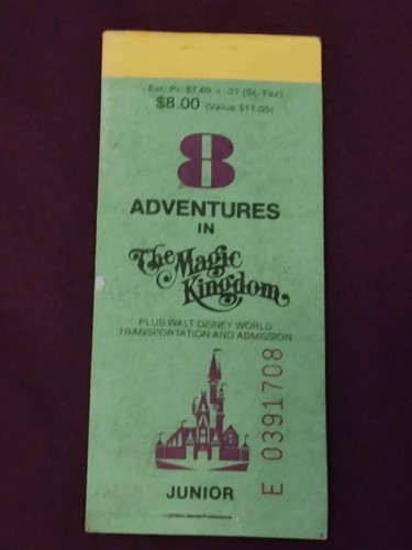 Vintage Disney Tickets - Picture 2 of 16