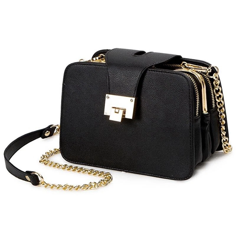 Spring Fashion Women Shoulder Bag Chain Strap Flap Designer