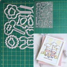 Sheep Metal Cutting Dies Stamp Scrapbooking Paper Crafts Embossing Stencil Cut