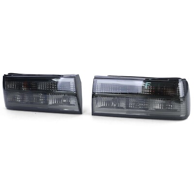 ALL SMOKED TAIL LIGHTS FOR BMW E30 SEDAN CABRIO WAGON FACELIFT