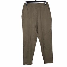RVCA New Yume Pant Women s Size M/10 Color Light Brown Pull-On Side Pocket s NWT