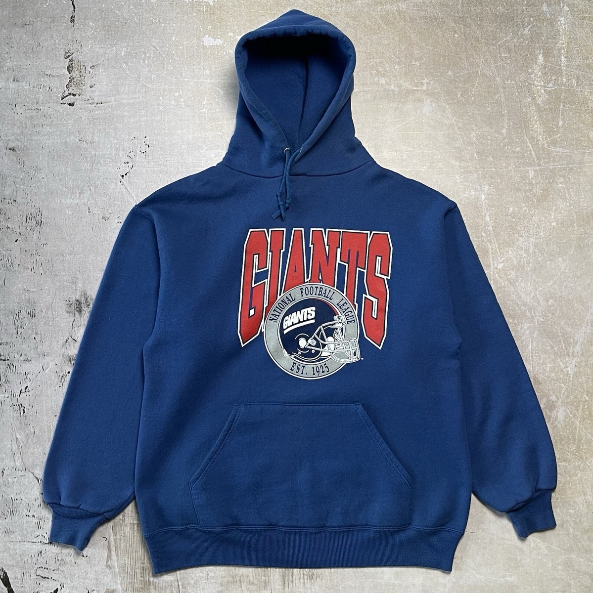 Vintage 90s New York Giants Hoodie Sweatshirt (size Large