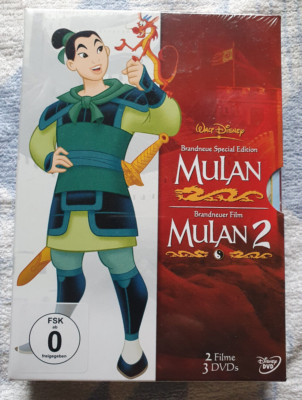Mulan / Mulan 2 [3 DVDs]   Walt Disney  NEU OVP