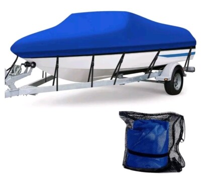 Cubierta impermeable Gris De Bote En  poliéster grado marino 14 To 16 Feet X 90''