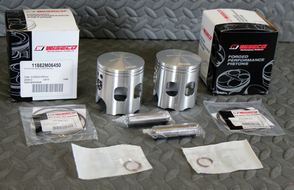 2 x Wiseco 11882 ULTRA STROKER pistons Banshee 4mm long rod gasket NEW 65.50 - Image 2 of 4