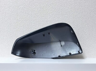 Left Driver Side Mirror Cover Cap For Toyota RAV4 LE 2019-2024 (Without Turn Signal) - Texture Black ABS