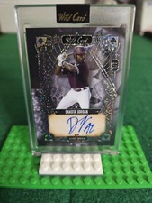 2024 Wild Card 5 Card Draw Dakota Jordan Vintage Rainbow Foil Black Auto #1/1