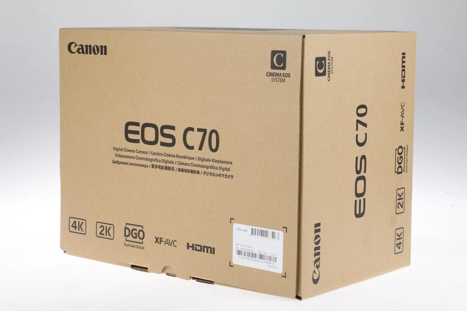 CANON EOS C70 Cinema EOS Camcorder mit RF-Bajonett - Bild 2 von 4