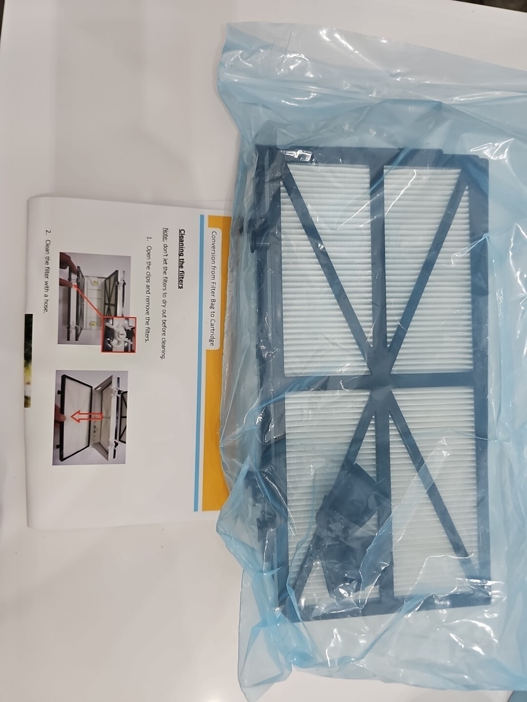 Maytronics / DOLPHIN 9991408-R4 Spring Cartridge Filter Panels (Set 4) W 2 Corks