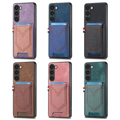 Jeans Card Slot Phone Case For Motorola Edge 60 G85 E15 G85 Google Pixel 9 8 7