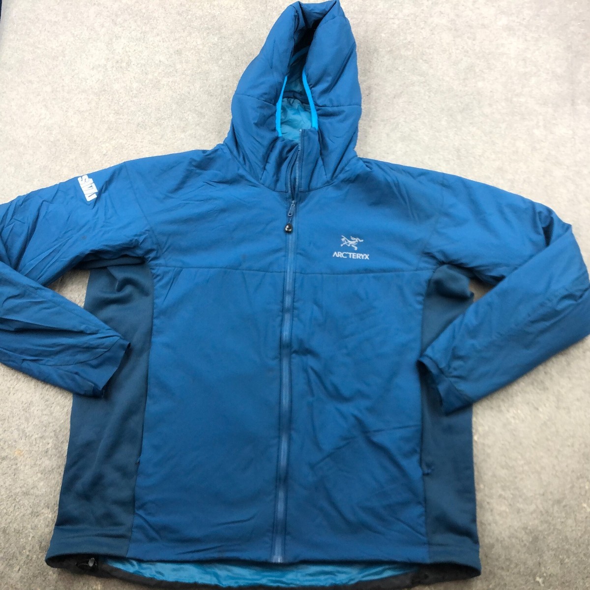ARC'TERYX Jacket Mens 2XL Blue Atom Hoody Atom LT Hoody ARC'TERYX Jacket Mens 2XL Blue Atom Hoody Atom LT Hoody