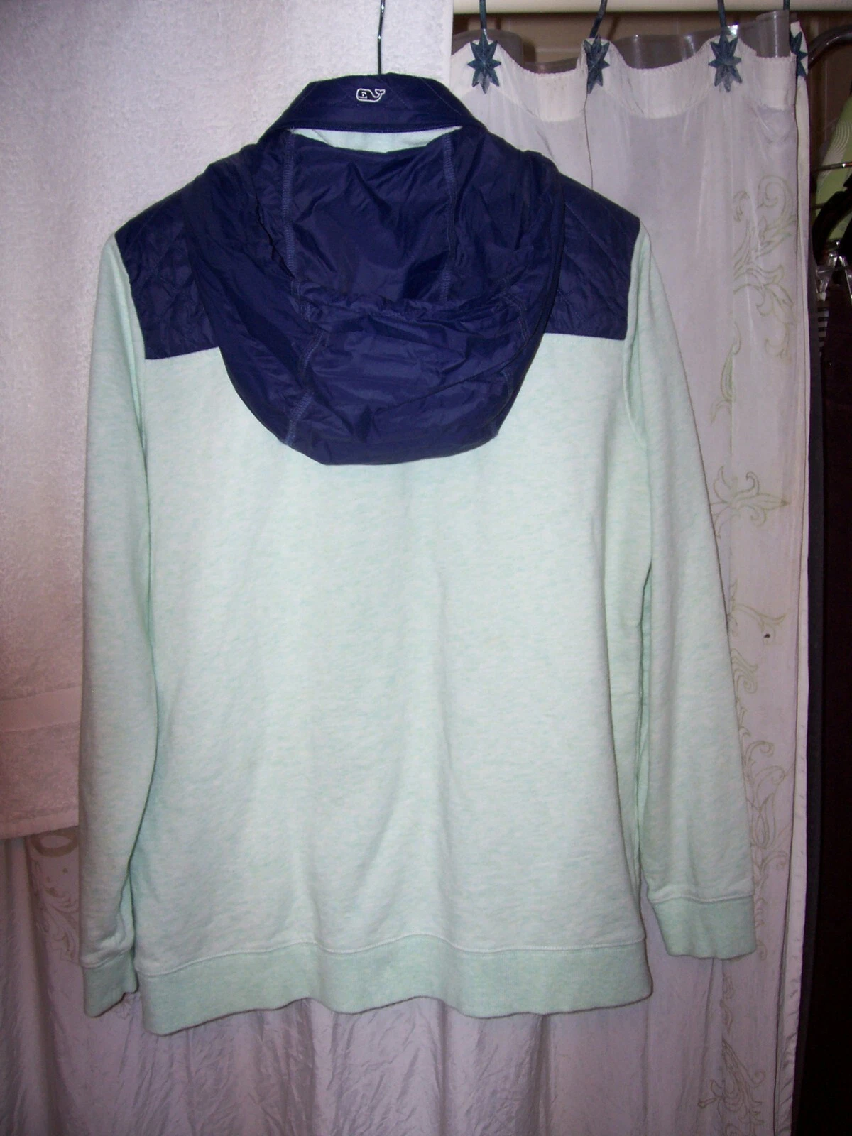 men's or women's sz S 41" Vineyard Vines "Performance" line hoodie jacket SUPERB image 2
