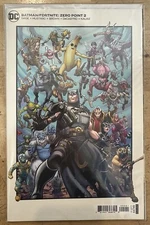Batman Fortnite Zero Point 2 Adams Variant 1st Print Code Include NEW SEALED