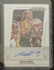 2025 Panini Prizm WNBA Nika Muhl Throwback Signatures Prizm Auto