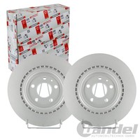 2X Ferodo 330Mm Bremsscheiben BelÜFtet Hinten Passend FüR Audi A4 A5 A6 A7 A8 Q5