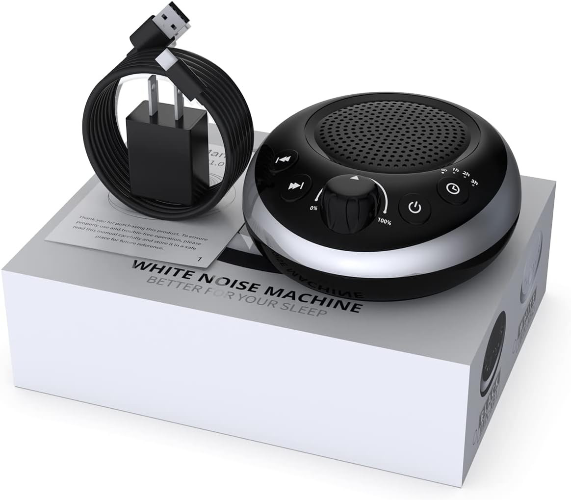 Sound Machine Loud White Noise Machine Nonstop Brown Noise Machine 30 Soothing S