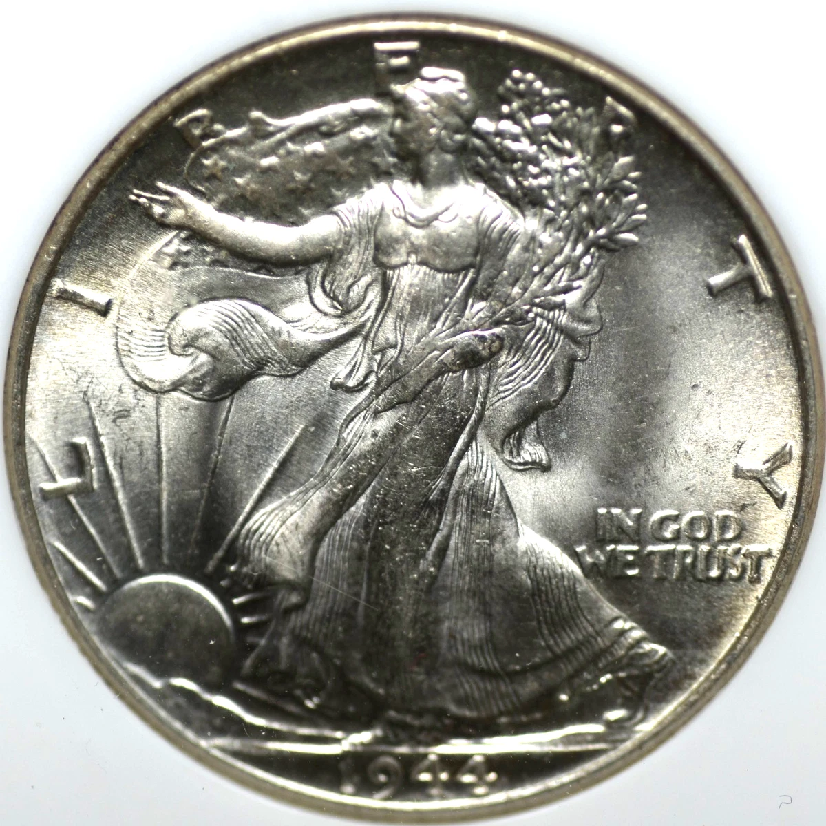 MS 63 Graded 1944 Year Liberty Walking Half Dollars (1916-1947