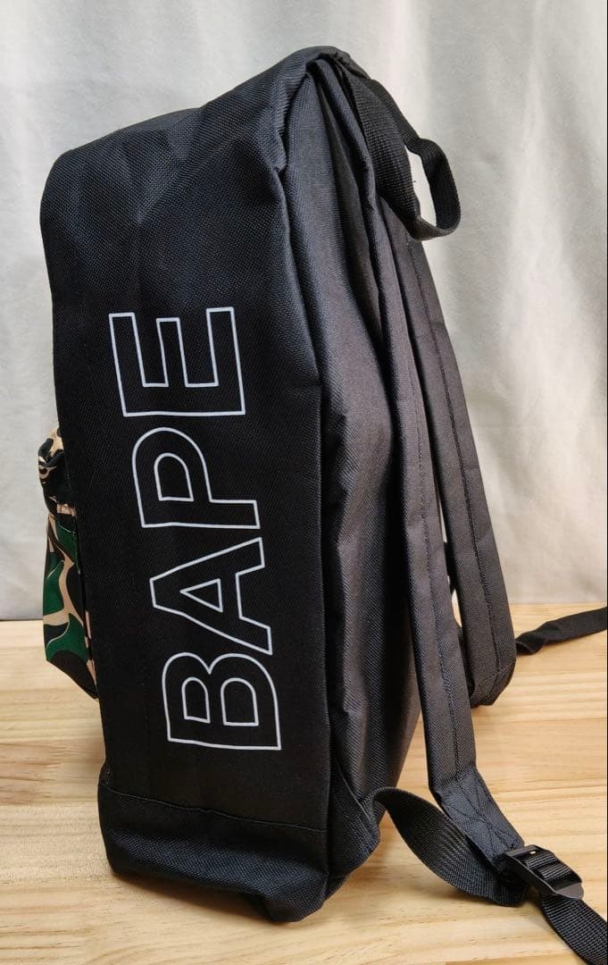 A BATHING APE Backpack Backpack Camo Pattern BAPE… - image 3