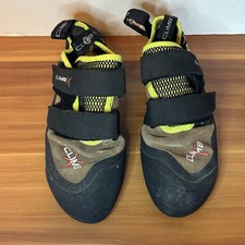 Climb X Rave Strap Yellow Climbing Shoes - Size US 7
