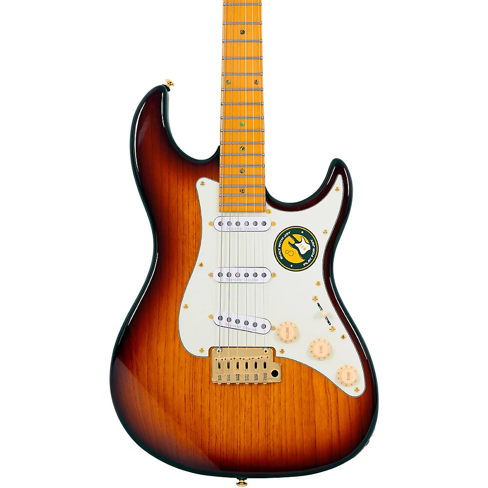 Отец Ларри Карлтон S10 SSS Электрогитара Tobacco Sunburst