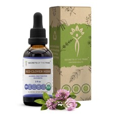 Red Clover Herb USDA Organic Tincture  Alcohol-FREE Extract, High-Potency He...