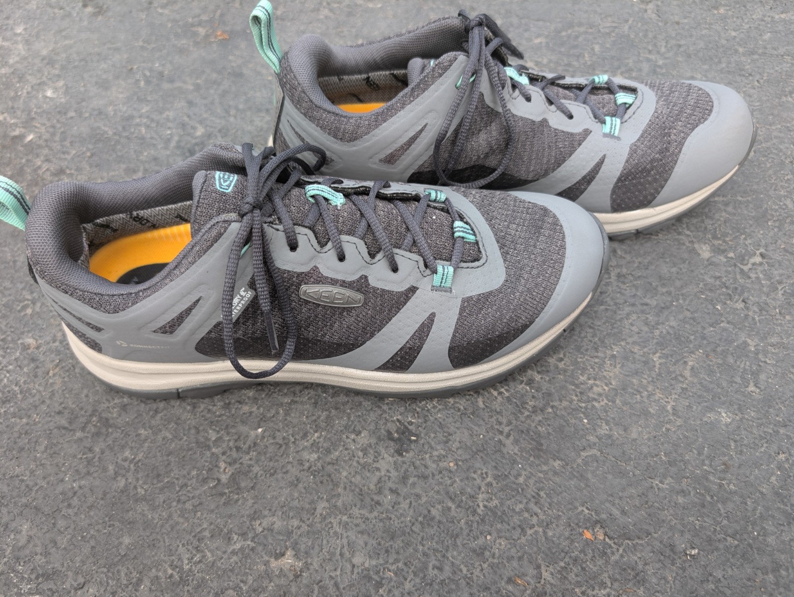 Scarpe da trekking Keen Terradora II donna taglia 9 grigie running impermeabili sneakers